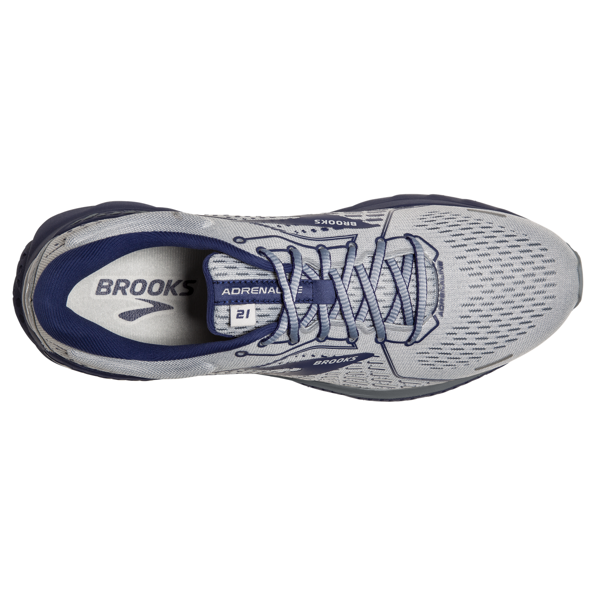 Brooks Adrenaline GTS 21 Shoes Mens Size 11 Gray Running Sneakers 1103491D047 Brooks Adrenaline GTS 21 Gray - 110349-1D-006 | Mercari main image 3