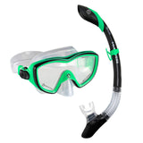 U.S. Divers Women's Diva II LX/Island Dry Snorkel Combo