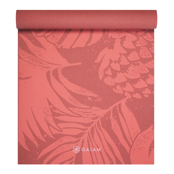 Gaiam Tropical Sunrise Printed 4MM Yoga Mat