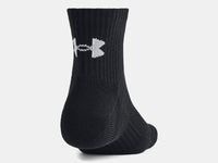 Unisex UA Training Cotton Quarter Sock - 3pk