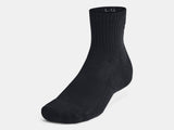 Unisex UA Training Cotton Quarter Sock - 3pk
