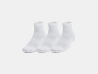 Unisex UA Training Cotton Quarter Sock - 3pk