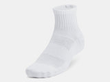 Unisex UA Training Cotton Quarter Sock - 3pk