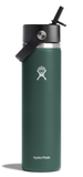 HydroFlask 24 oz Wide Mouth w/ Flex Straw Cap