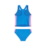 Girls Speedo Color-Block Tankini Set