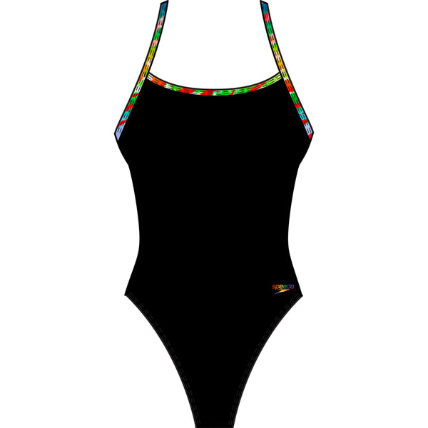 Women's Speedo Pride Solid One Back Swimsuit