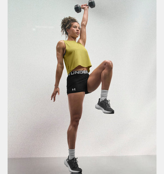 Women's UA Heatgear Authentics Shorty - 3"