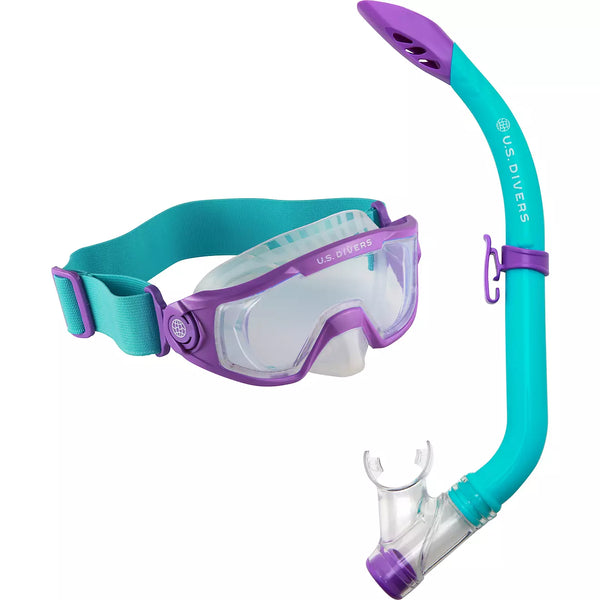 US Divers Kids Avila Snorkeling Mask Combo