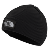 North Face Logo Box Cuffed Beanie