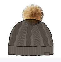 North Face Women's Oh Mega Fur Pom Lined Beanie