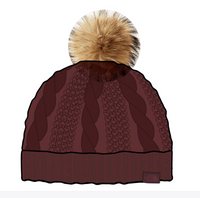 North Face Women's Oh Mega Fur Pom Lined Beanie