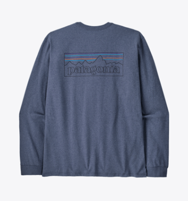 Men's Patagonia P-6 Logo Responsibili-Tee L/S