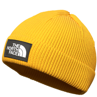 North Face Logo Box Cuffed Beanie