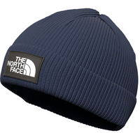 North Face Logo Box Cuffed Beanie