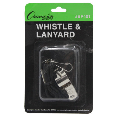 Champion Whistle With Lanyard