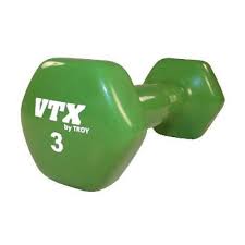 VTX Rubber Encased 3# Dumbbell