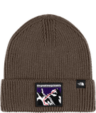 The North Face Logo Box Cuffed Beanie