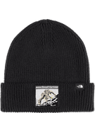 The North Face Logo Box Cuffed Beanie
