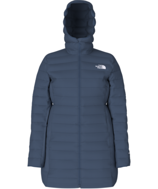 North face stretch shop down parka navy