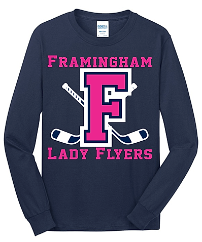 Port & Company - Long Sleeve lady Flyers Core Cotton Tee