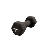 York Neoprene Hexagon Fitbell with Cast Ergo Handle