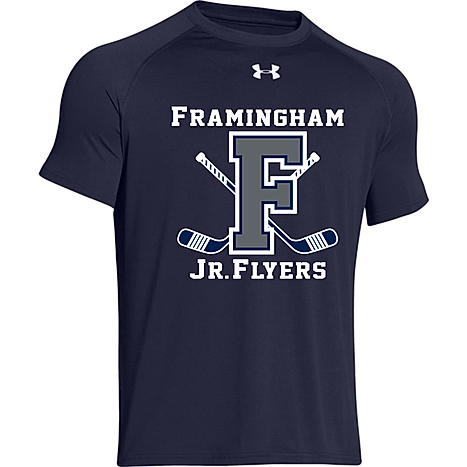 Framingham Hockey Under Armour adult and youth Jr. Flyers Short Sleeve Locker Tee 2.0