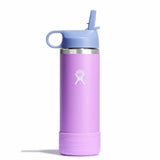 Hydroflask 18 oz Kids Wide Mouth Straw Cap And Boot