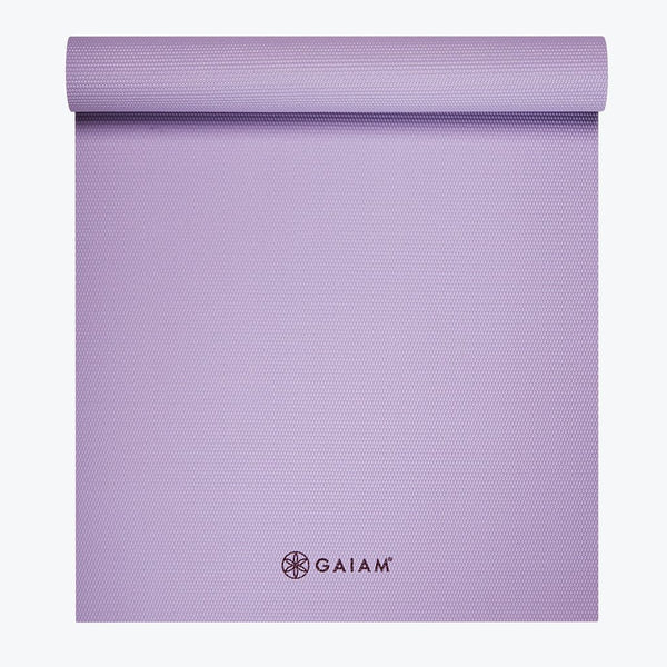 Gaiam Premium Print Yoga Mat, Indigo Point, 6mm
