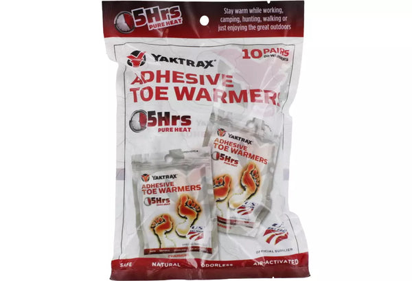 YakTrax Toe Warmer 10-Pack