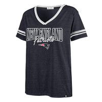 '47 Sports New England Patriots Hollow Bling Piper Luxe Tee