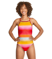 Women's Speedo Solid The One Back Fixed One Piece Swimsuit