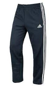 Men's adidas Essentials 3-Stripes Open Hem Fleece Pants
