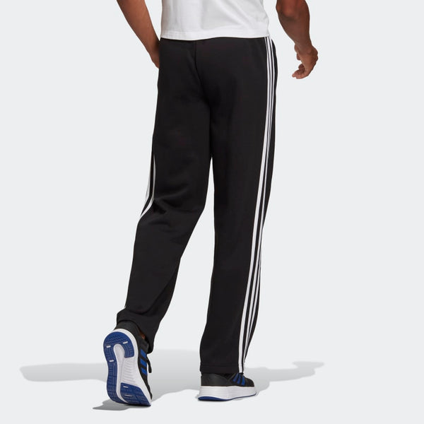 Adidas Men's 3-Stripes Essentials Open Hem Fleece Pants – Brine