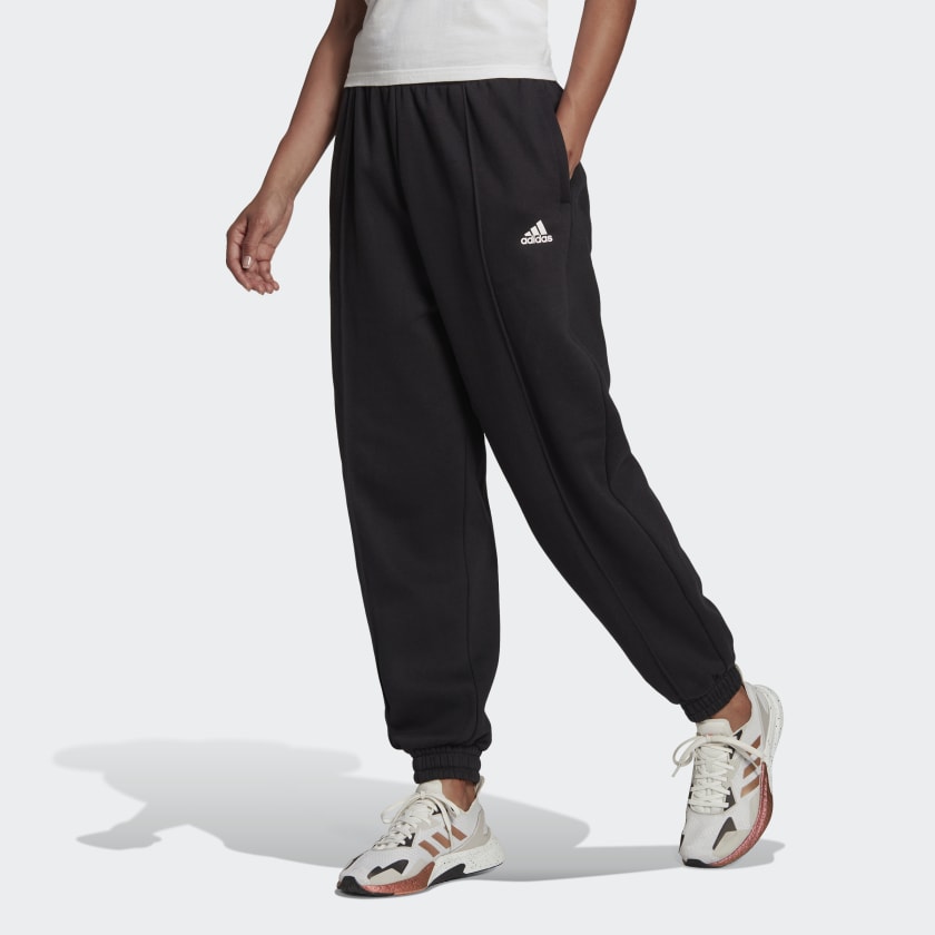 adidas fleece pants women's