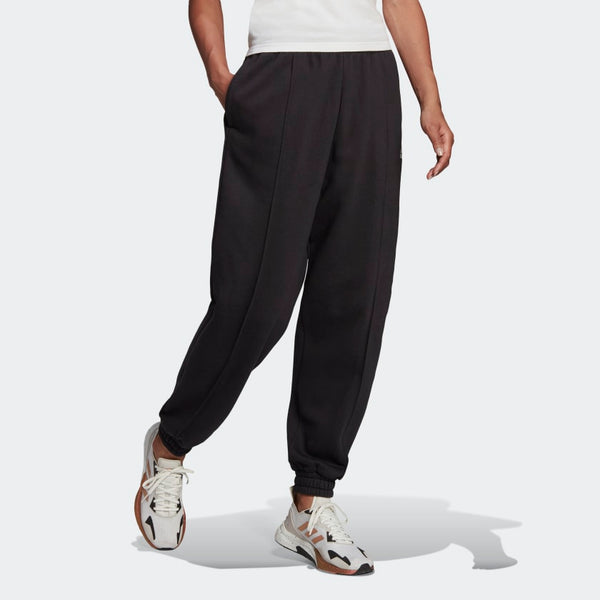 adidas Women's Plus Size Essentials Fleece Tapered Cuff Pants