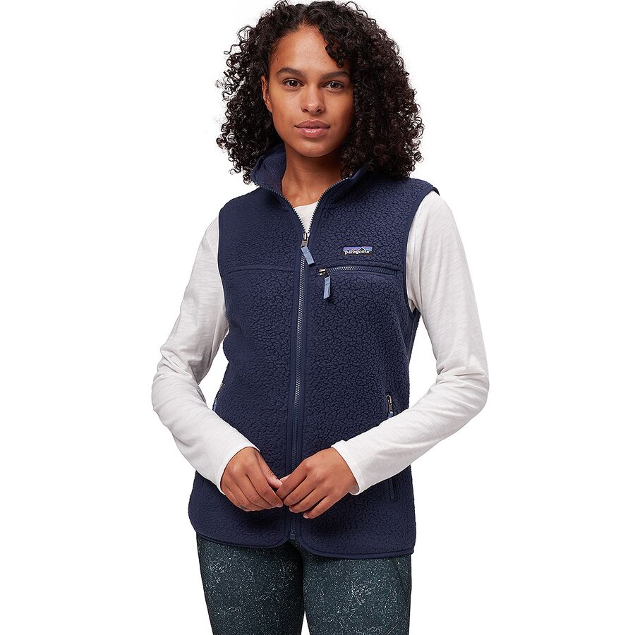 Women s Patagonia Retro Pile Vest Brine Sporting Goods