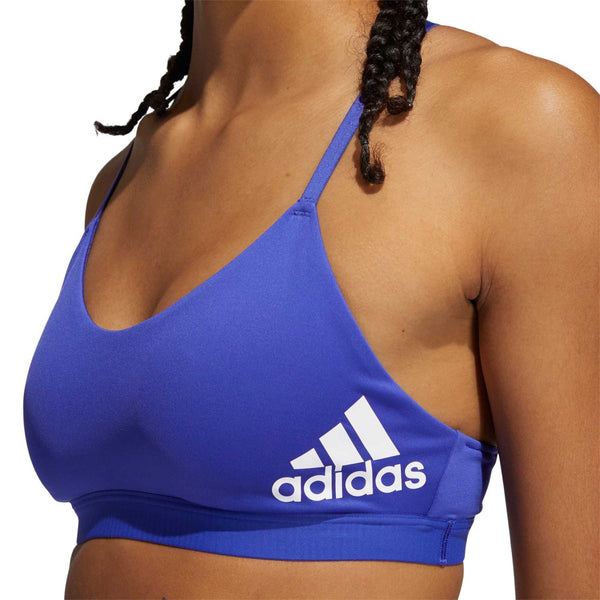 Adidas All Me 3-Stripe Mesh Low Impact Sports Bra – Brine Sporting Goods