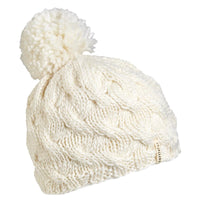 MERINO WOOL WAVE ON WAVE POM HAT