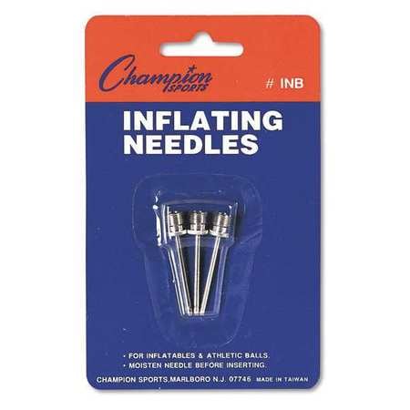 Champion Sports Nickel Plated Inflating Needles