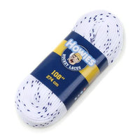 HOWIES WHITE CLOTH HOCKEY SKATE LACES