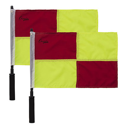 Champion Sports Checkered Linesman's Soccer Flags